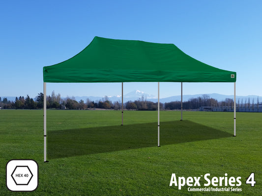 10x20 Apex Series 4 Pop-Up Canopy with HEX Frame