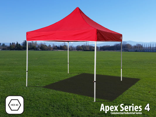 10x10 Apex Series 4 Pop-Up Canopy with HEX Frame