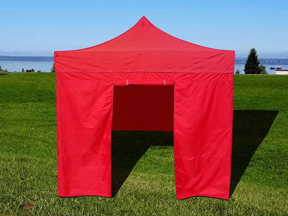 10' Apex Series Double Zippered Doorway - Solid Sidewall