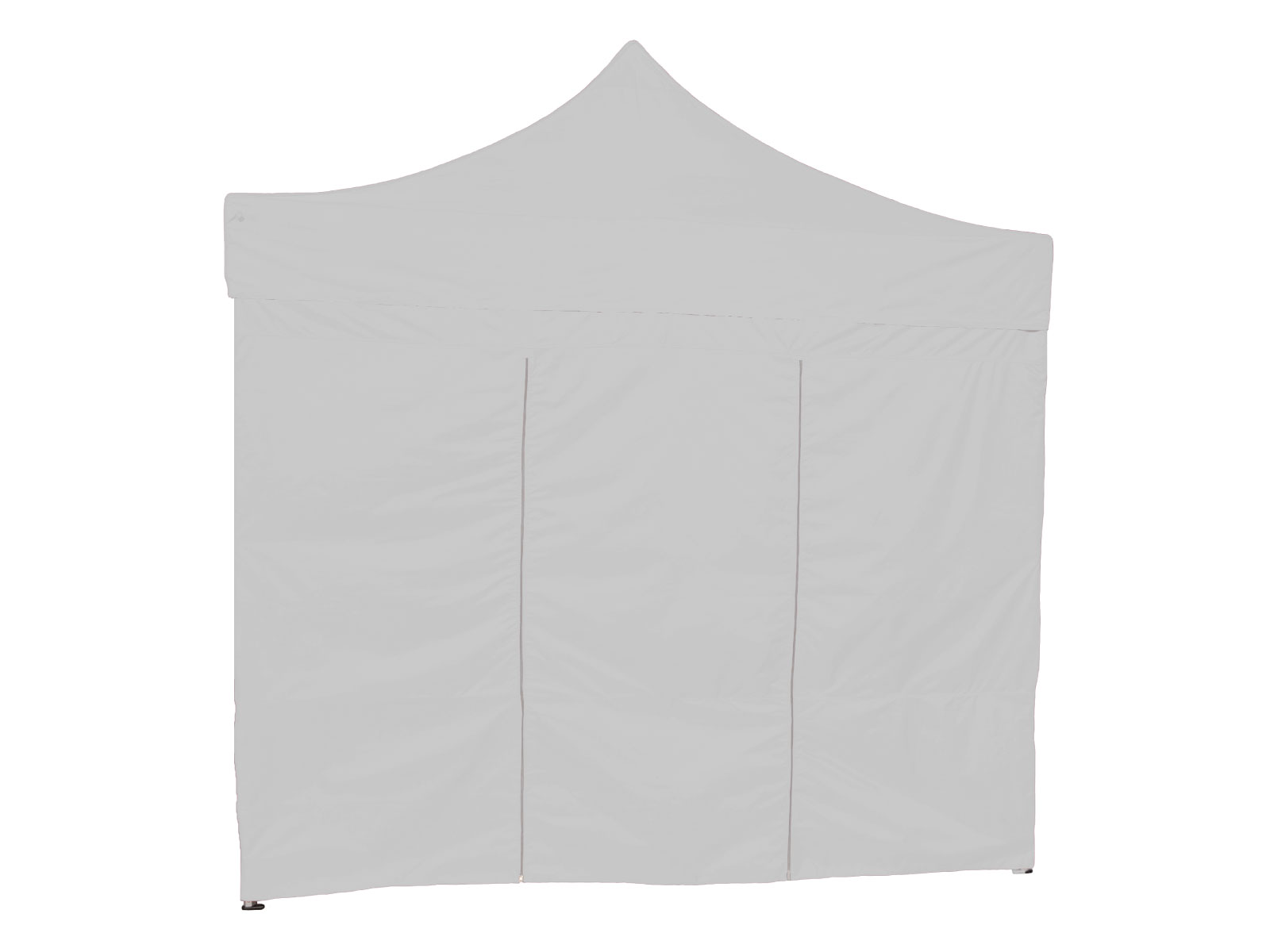 10' Apex Series Double Zippered Doorway - Solid Sidewall - Canary Yellow