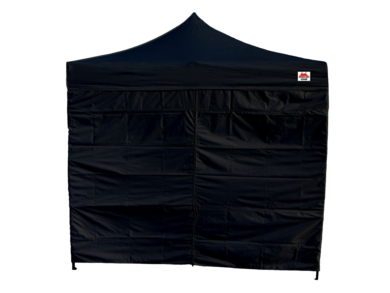 10' Apex Series Middle Zippered Doorway - Solid Sidewall