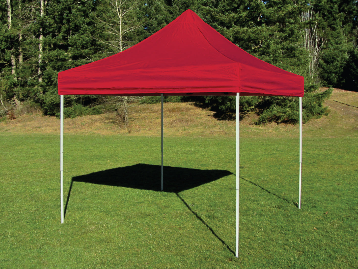 10x10 Apex Series 3 Pop-Up Canopy with Steel Frame - Classic Red
