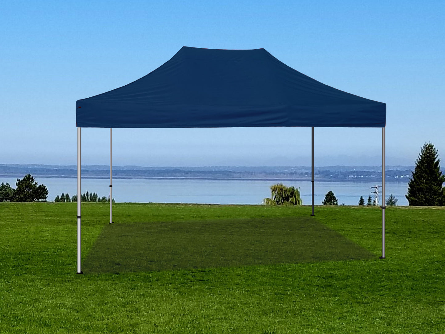 10x15 Apex Series 4 Pop-Up Canopy with HEX Frame - Sunset Orange