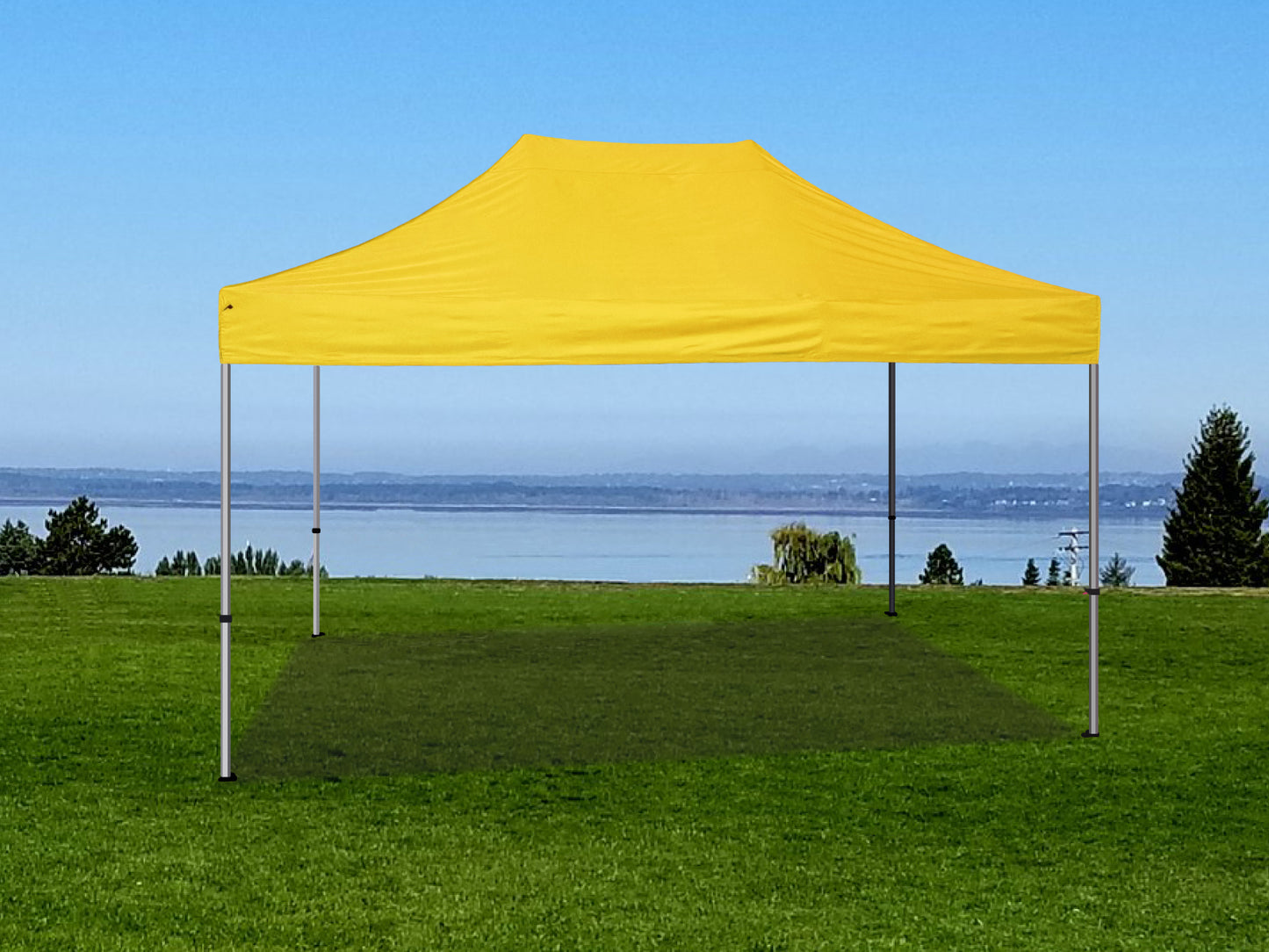 10x15 Apex Series 4 Pop-Up Canopy with HEX Frame - Onyx Black