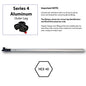 Outer Leg, Aluminum - Outer Leg\, Aluminum Series 3