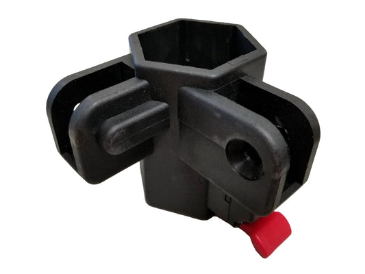 Corner Leg Slider, Hex 40 - Series 4 w/Lever Release
