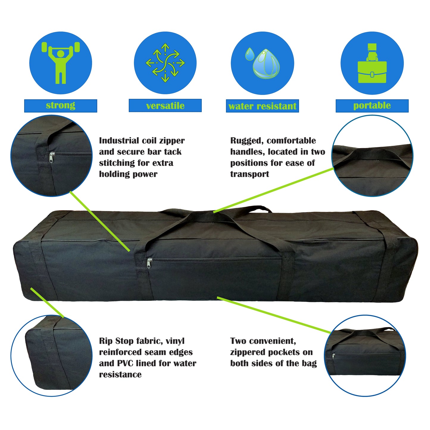 Heavy Duty Carry Bag - 10' x 10'
