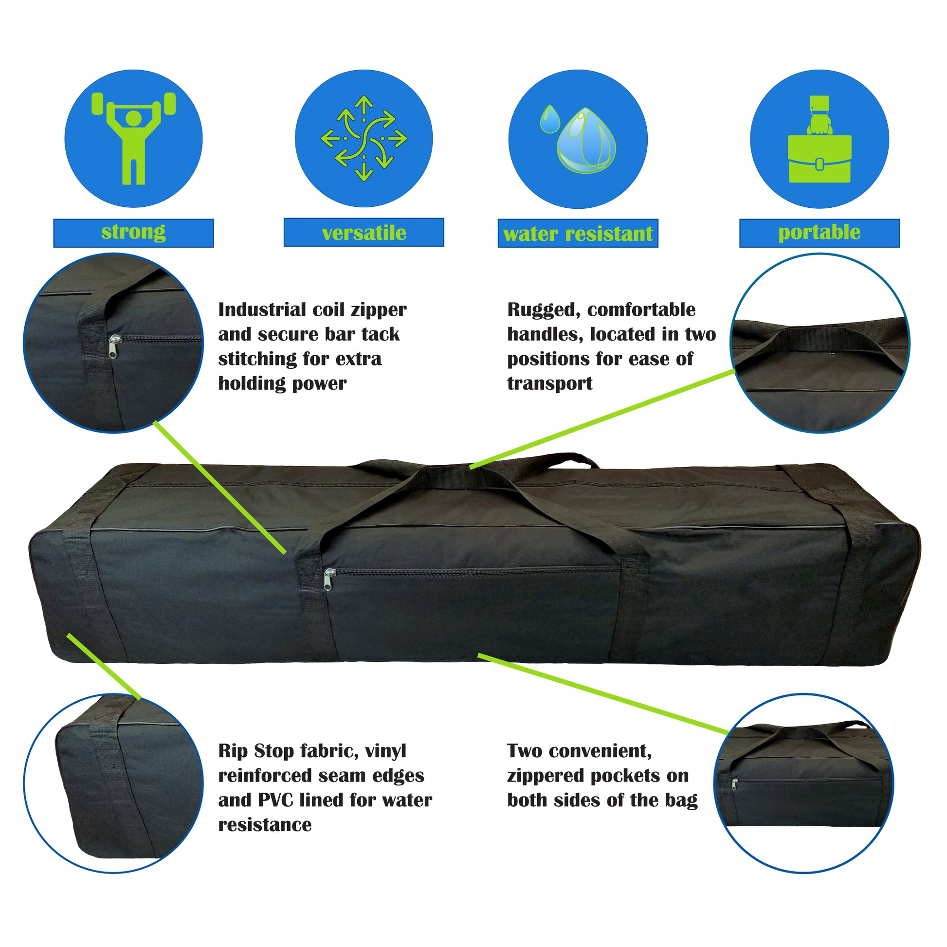 Heavy Duty Carry Bag - 10' x 10'