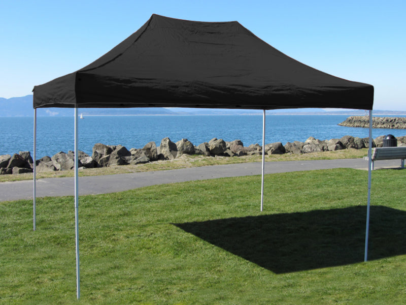 10x15 Apex Series 3 Pop-Up Canopy with Aluminum Frame - Midnight Blue