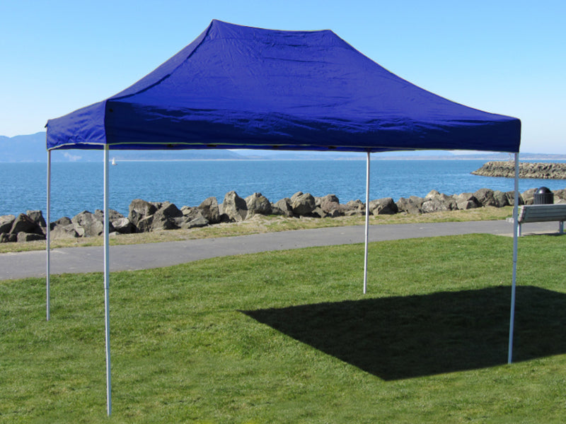 10x15 Apex Series 3 Pop-Up Canopy with Steel Frame - Canary Yellow