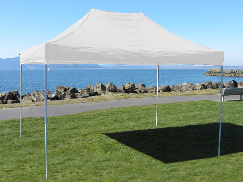 10x15 Evolution Series Canopy with Steel Frame - Green