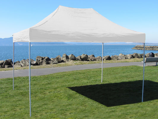 10x15 Evolution Series Canopy with Steel Frame - Green