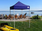 5x5 Apex Series 3 Pop-Up Canopy with Steel Frame - Classic Red
