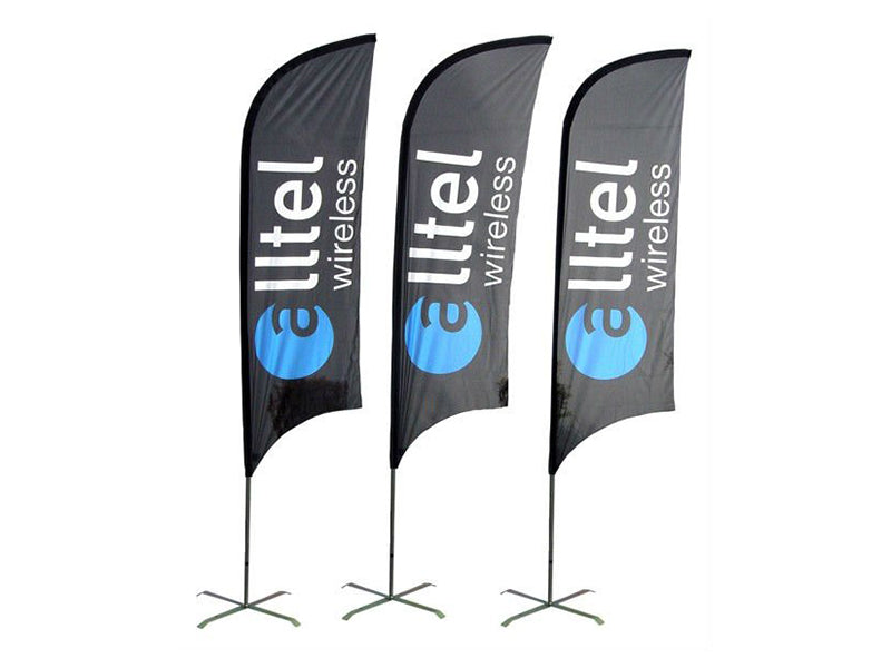Shark Fin Banner 190T Nylon