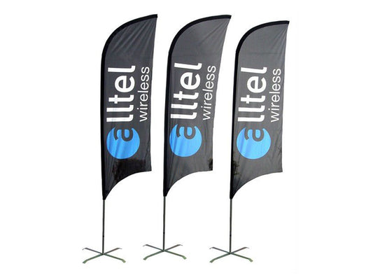 Shark Fin Banner 190T Nylon